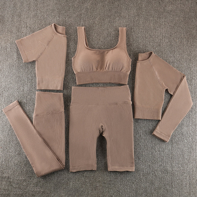 Women's Seamless Yoga Gym Set