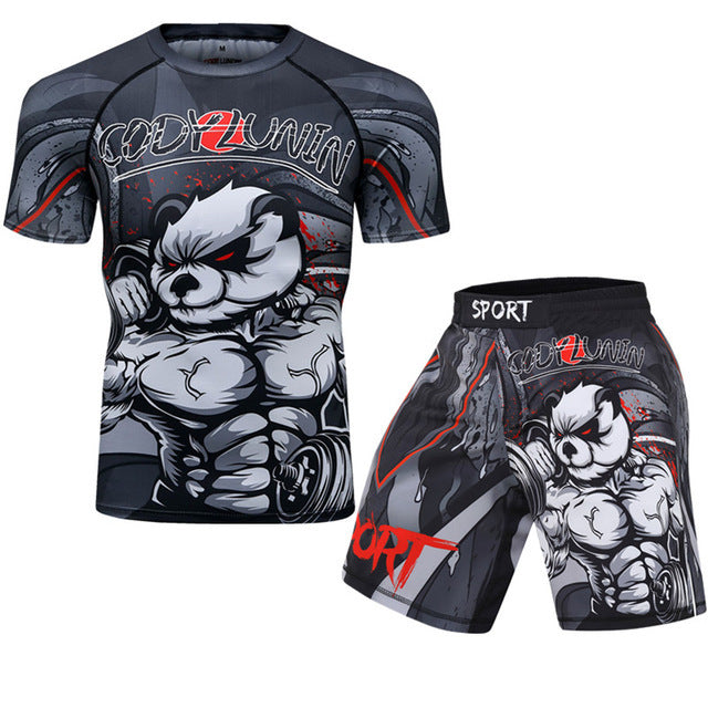 Men's Compression Boxing Sportswear