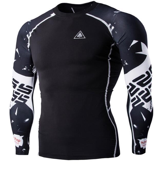 Mens Compression Long-Sleeve Shirt