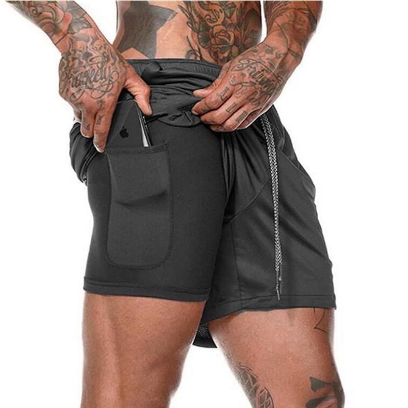 Double-Deck Men's Running Shorts