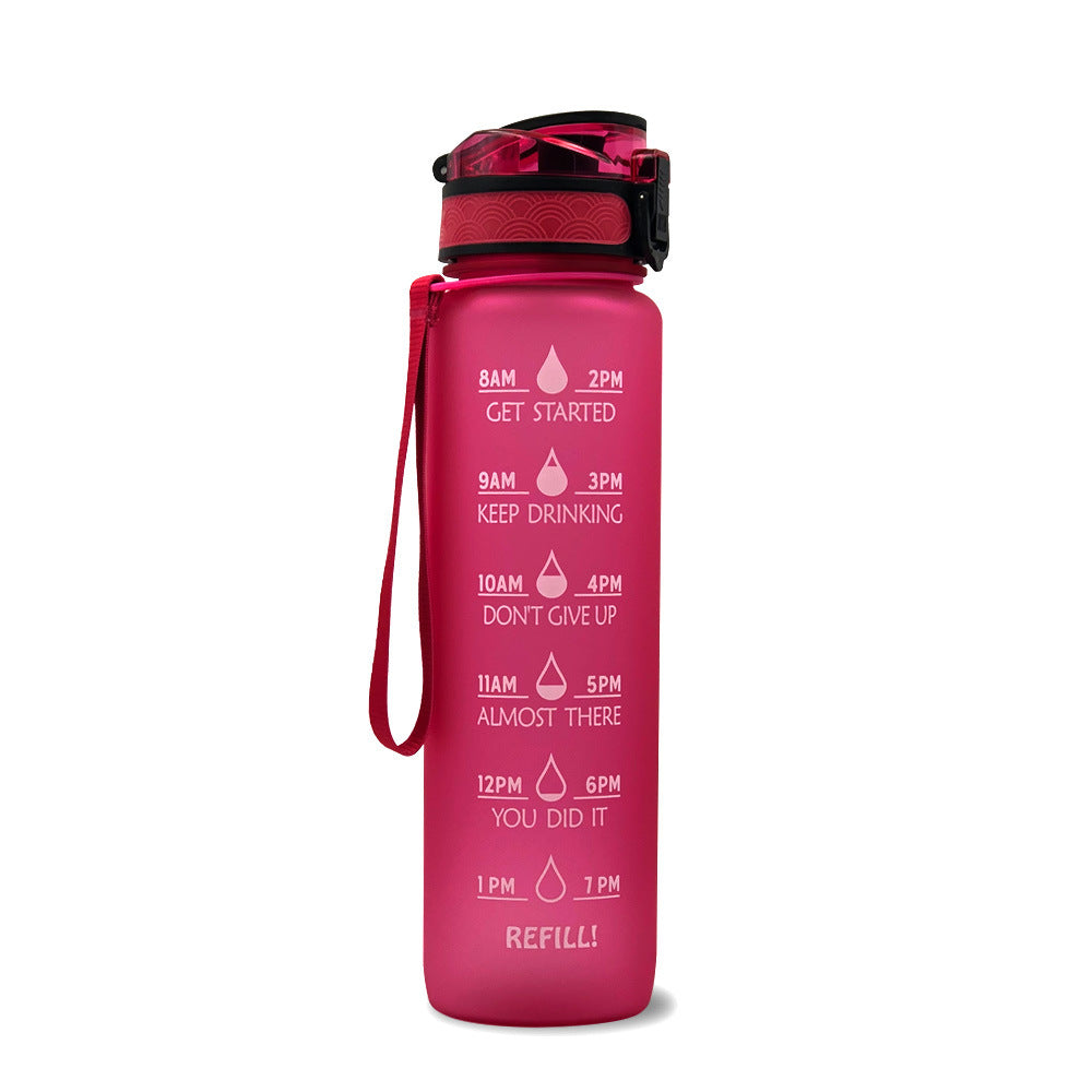 Gradient Bouncing Sports Water Bottle