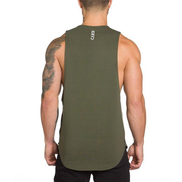 Muscle Fit Athletic Tank Top