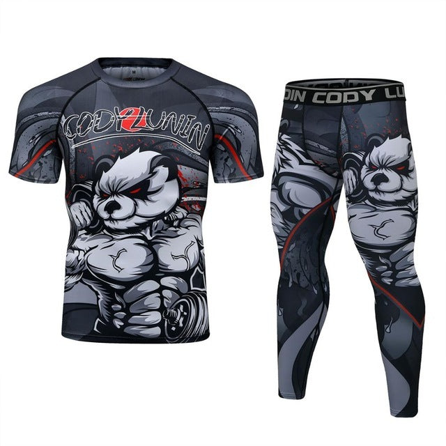 Men's Compression Boxing Sportswear