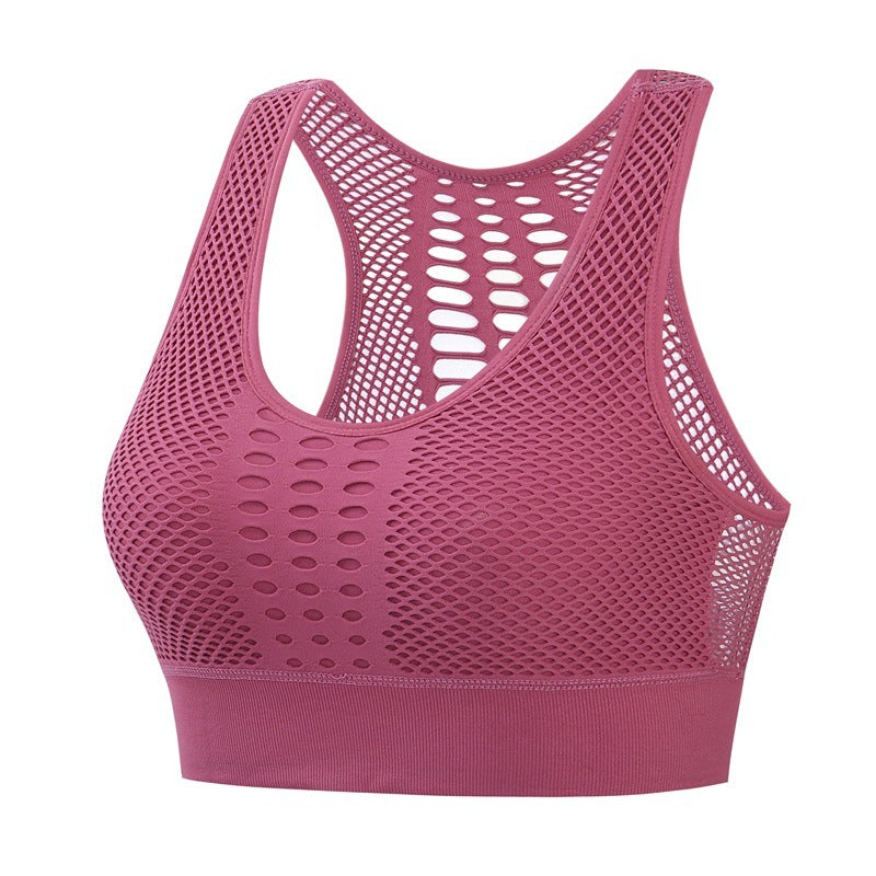 Women's Comfort Mesh Sports Bra