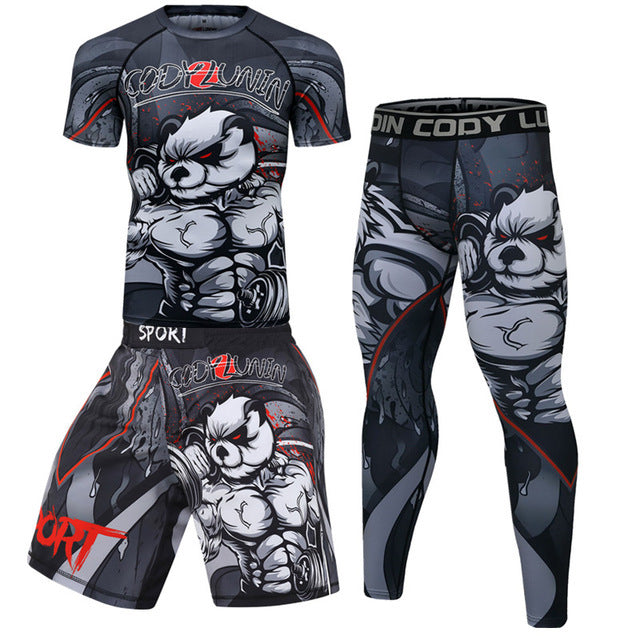 Men's Compression Boxing Sportswear