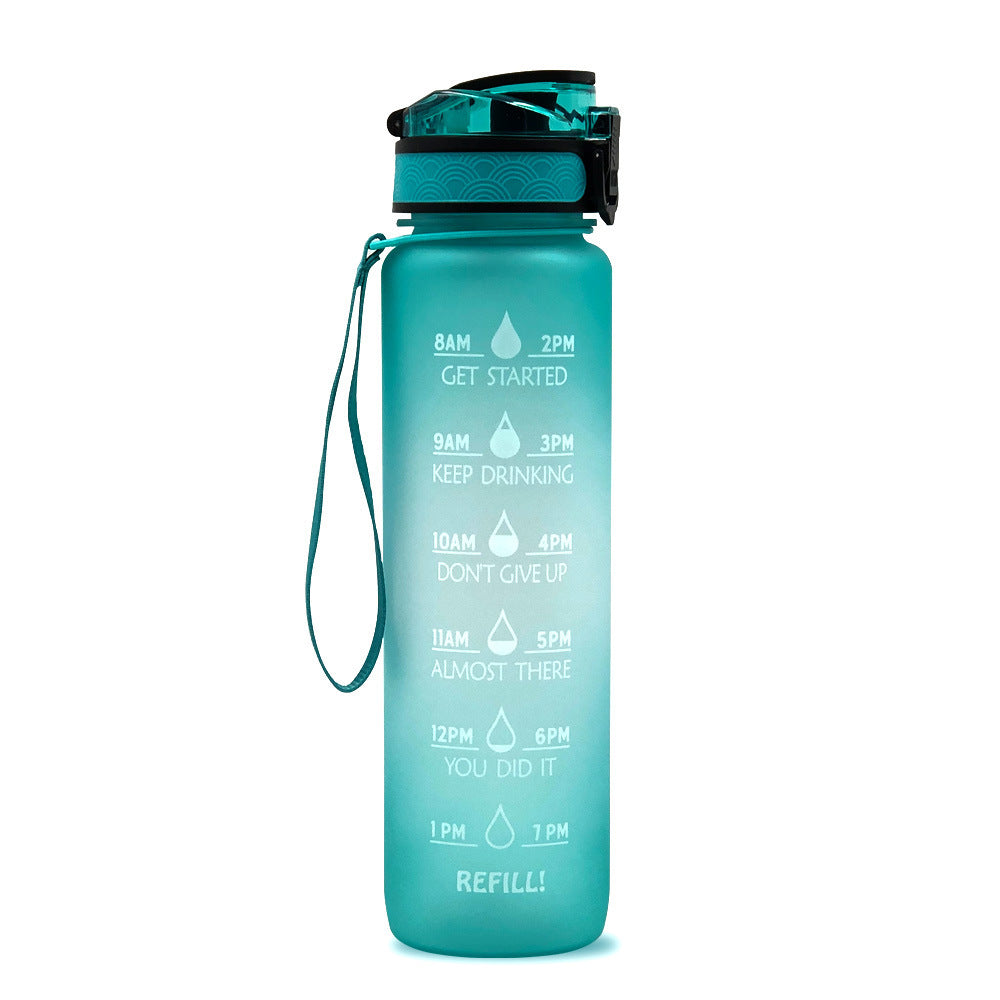 Gradient Bouncing Sports Water Bottle