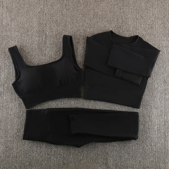 Women's Seamless Yoga Gym Set