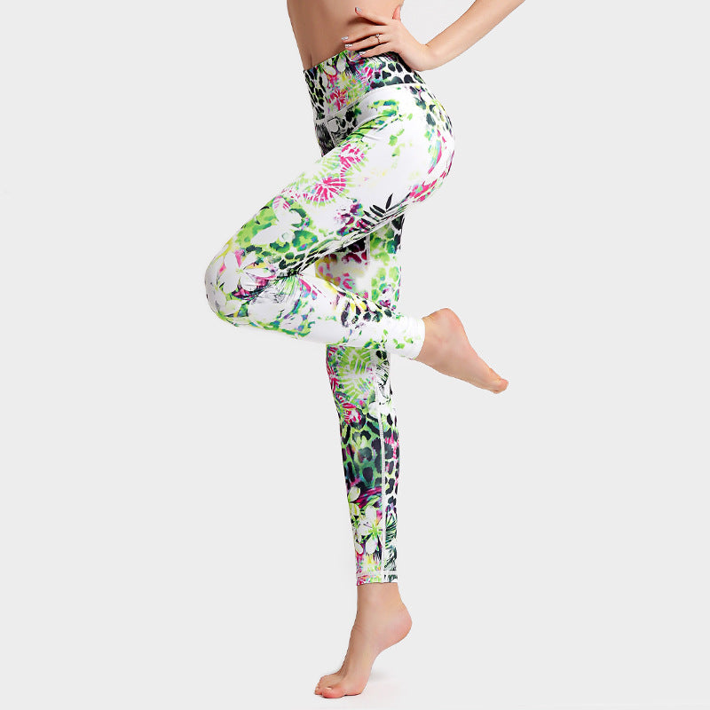 Women's Colorful High Waist Leggings