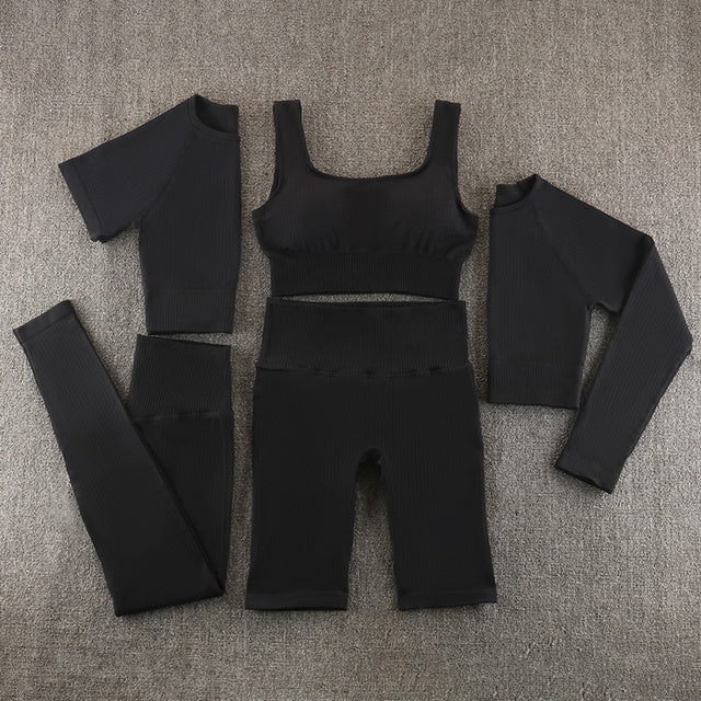 Women's Seamless Yoga Gym Set