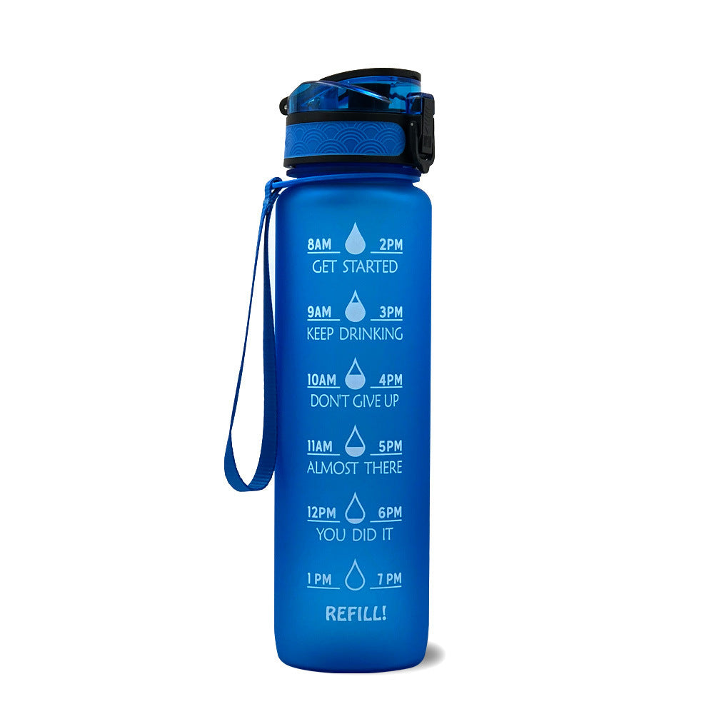 Gradient Bouncing Sports Water Bottle