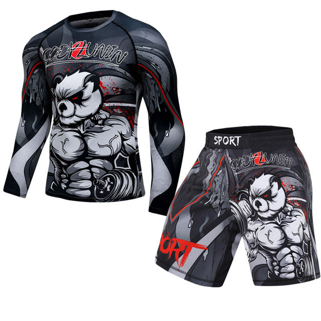 Men's Compression Boxing Sportswear