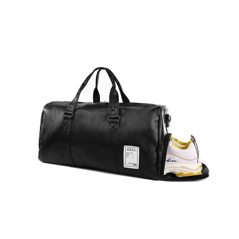 Leather Sports Gym Bag