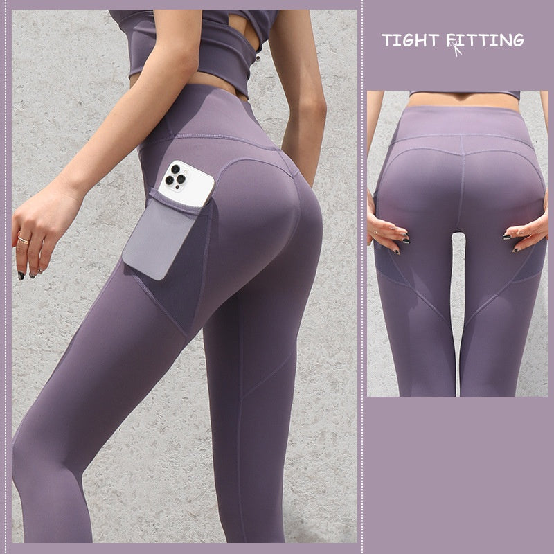 Women's Seamless Yoga Pocket Leggings