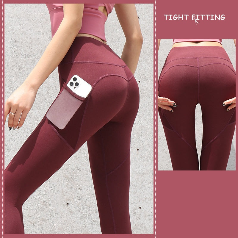 Women's Seamless Yoga Pocket Leggings