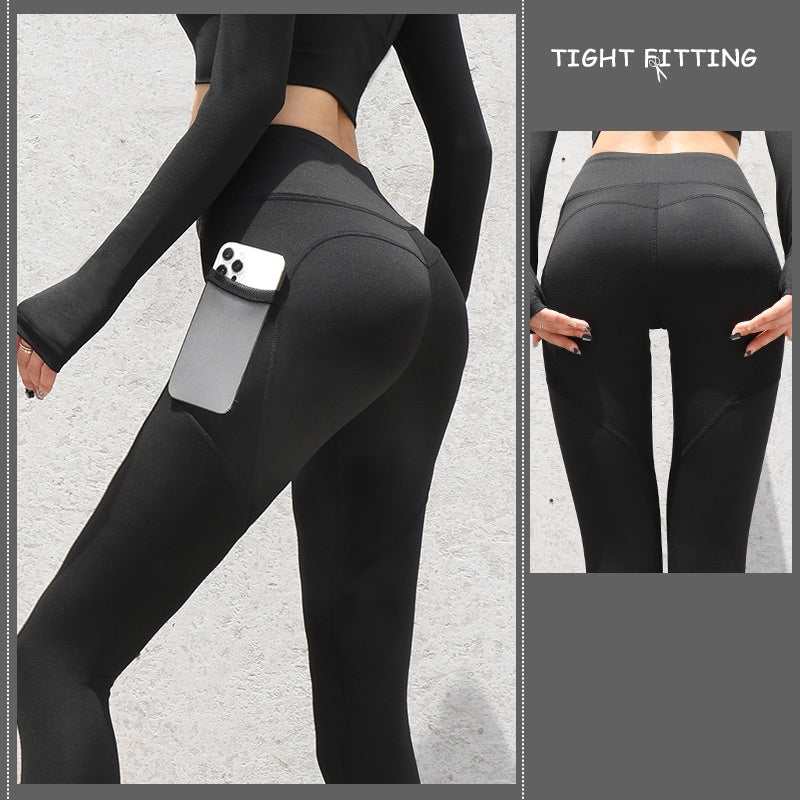 Women's Seamless Yoga Pocket Leggings